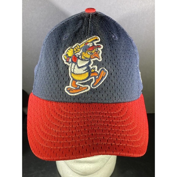 Toledo Mud Hens Hat Baseball Cap Fitted 7 New Era Mesh Vintage MiLB - Picture 1 of 4